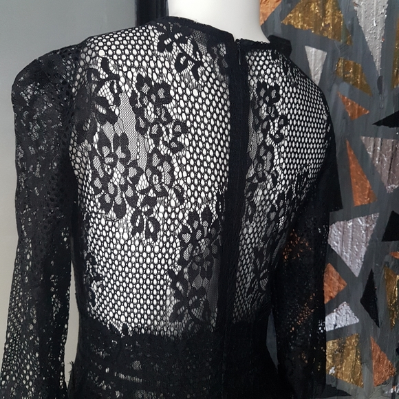 NWOT Zara Lace Midi Dress - Picture 12 of 15